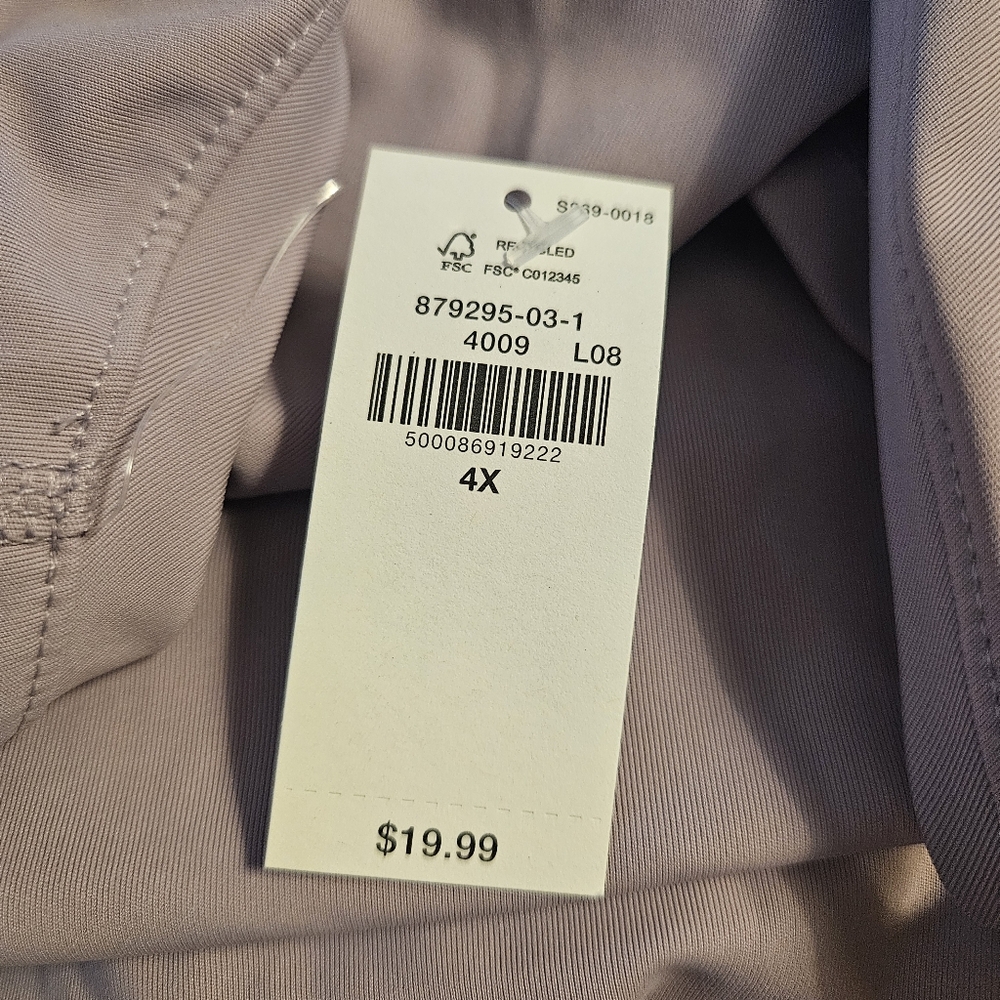 NWT Old Navy Active‎ PowerSoft Tank Top 4X Racerback Go Dry Wanderlust Z-2579 - Picture 5 of 5